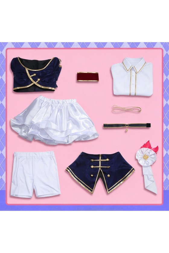 2XXT Cosplay Vtuber Tsukino Mito NIJISANJI 4th Anniversary LIVE FANTASIA Cosplay Costume